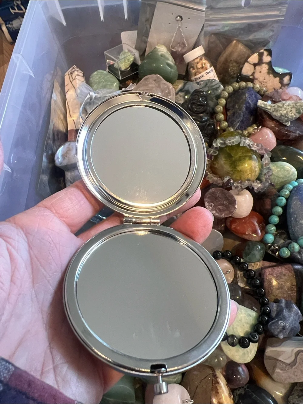 Huge Mystery Crystal Gemstone At Least a 1/2 pound Scoop NWOT